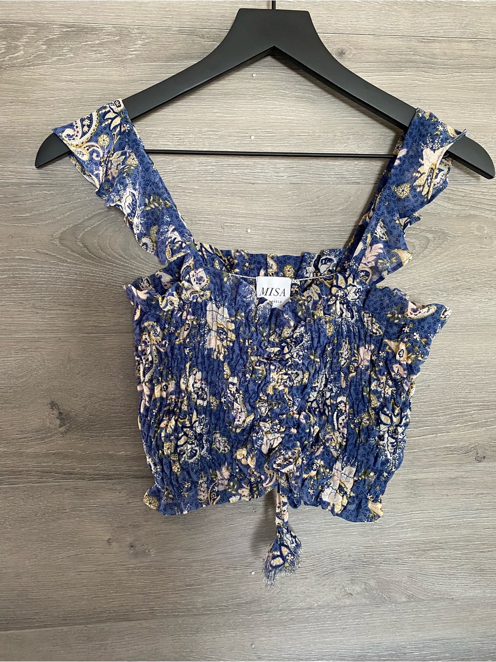 MISA Smocked Ruffle Top - Picture 2 of 8
